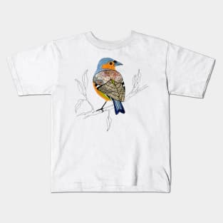 Chaffinch - little garden bird Kids T-Shirt